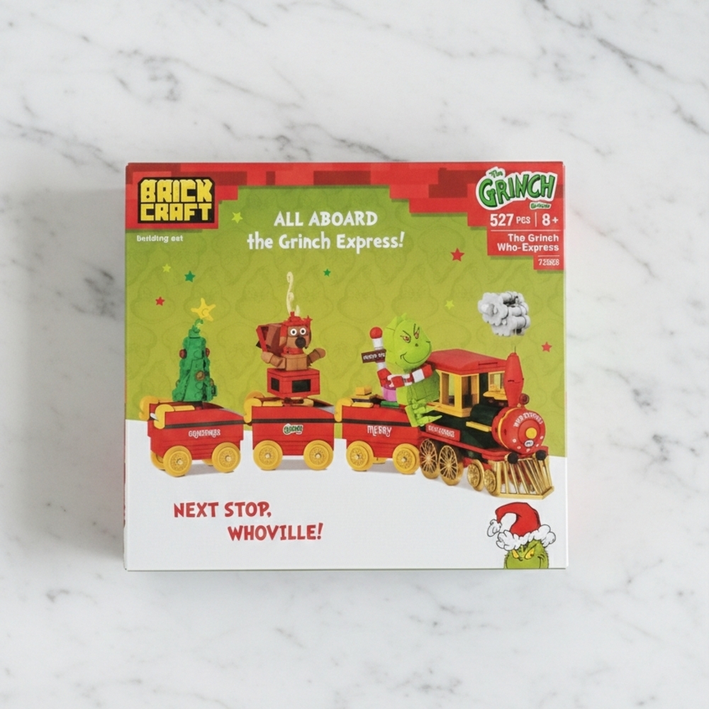 Grinch Express Train Set - Red and Green - Picture 1 of 1